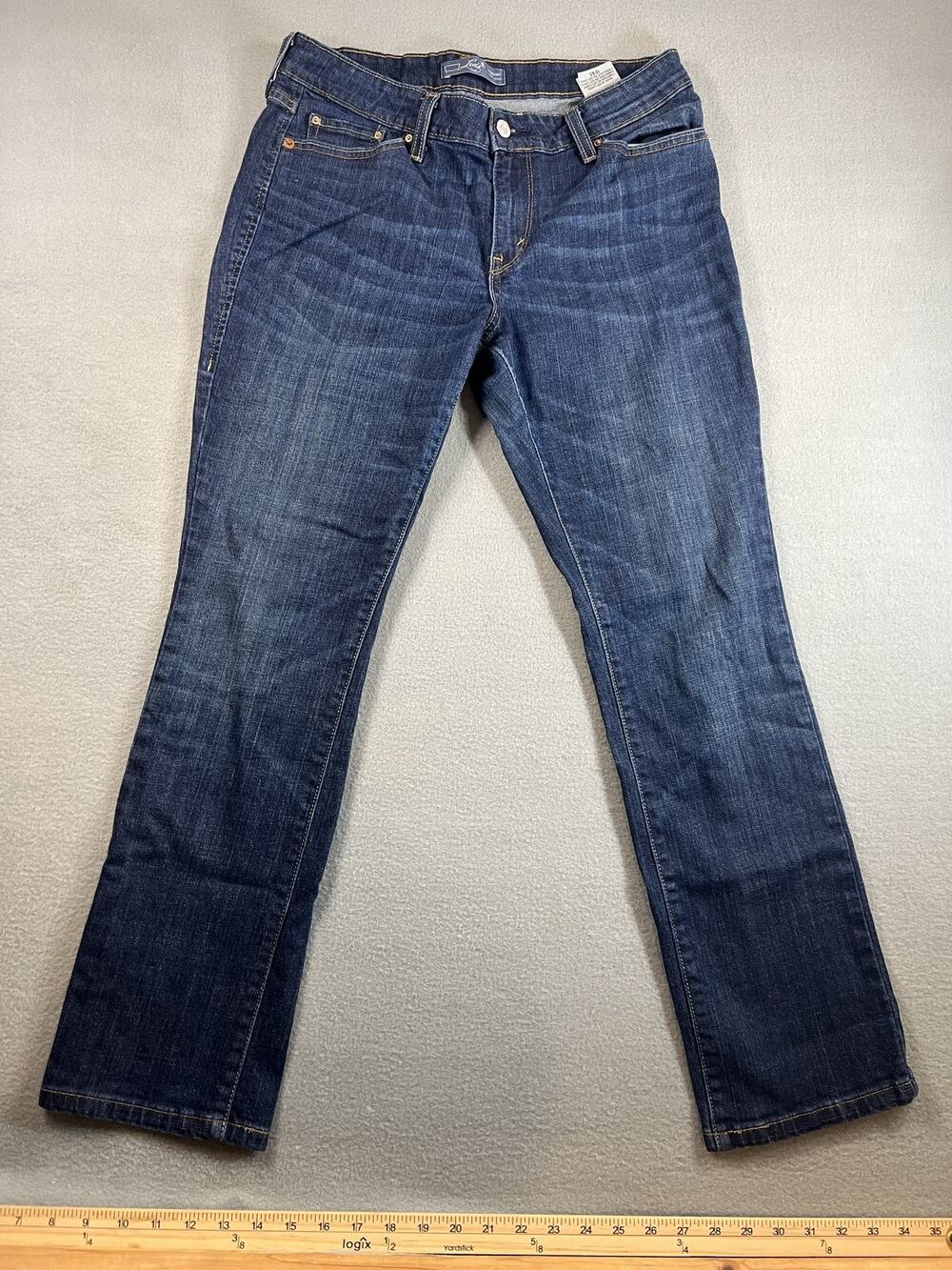 Levi's 552 Relaxed Straight Dark Wash Jeans Women's Size 10 S/C